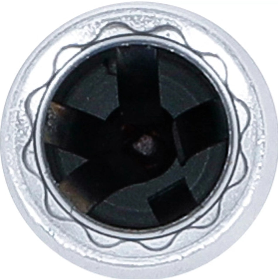 Galvutė žvakėms šarnyrinė 12 kampų | su atramine spyruokle 10 mm (3/8") | 14 mm (2390)