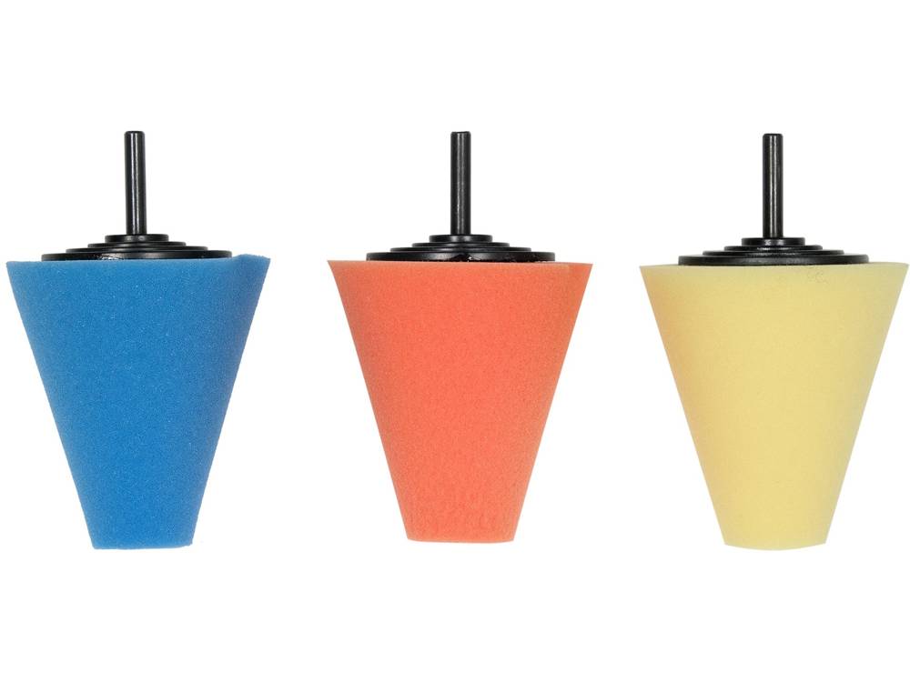 Ratlankių poliravimo kempinių rinkinys | 3 vnt. (YT-47945)