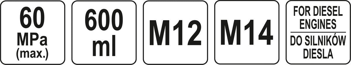 Dyzelinių purkštukų testavimo prietaisas (YT-72963)