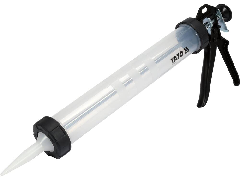 Pistoletas tirštai masei | skaidrus | 600 mm (YT-67571)