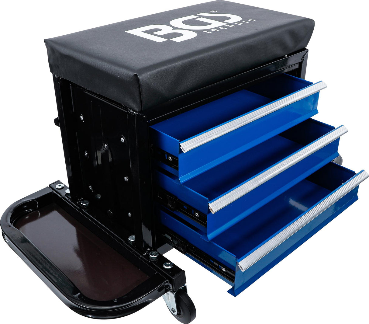 Mechaniko kėdutė | su 3 stalčiais (2859)