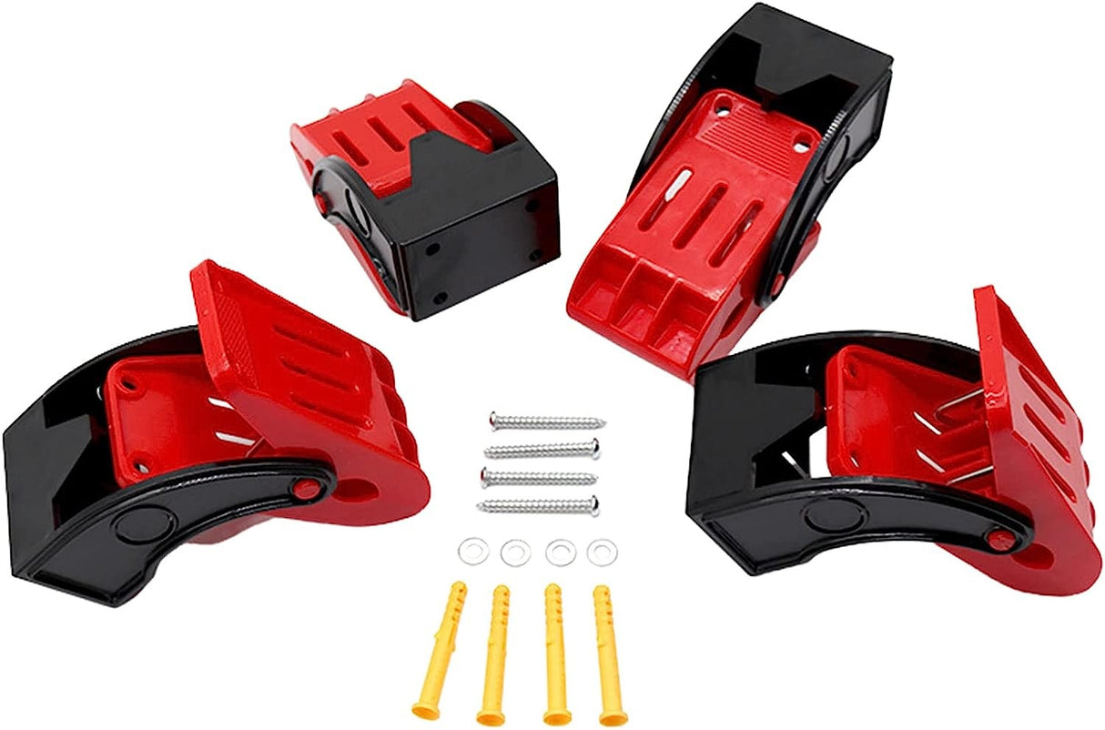 Automobilinių kilimėlių užspaustukai | Heavy Duty ABS+stainless steel | 4 vnt. (MC4S)