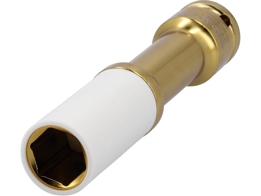 Galvutė smūginė ilga plonasienė prailginta | 150 mm | su plastikine apsauga | 12,7 mm (1/2") | 19 mm (YT-10592)