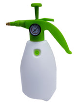 Rankinis purkštuvas su manometru | vožtuvas | plieninė pompa | 2 L (PS02G)