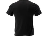 Marškinėliai BASIC | juodi | 100% medvilnė | 2XL dydis (YT-78474)