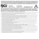 Adapteris BGS 8008 | trumpas | M10 x 1 (8008-M10K)