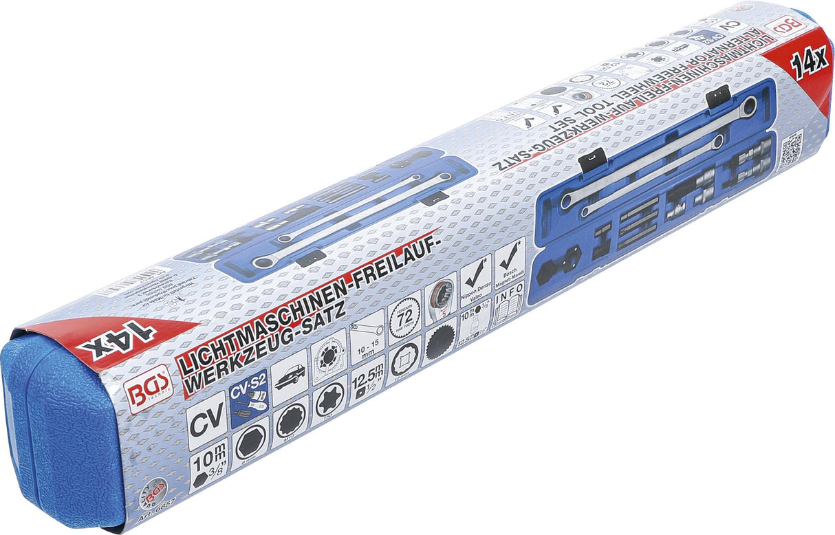 Generatoriaus remonto komplektas | 14 vnt. (6657)