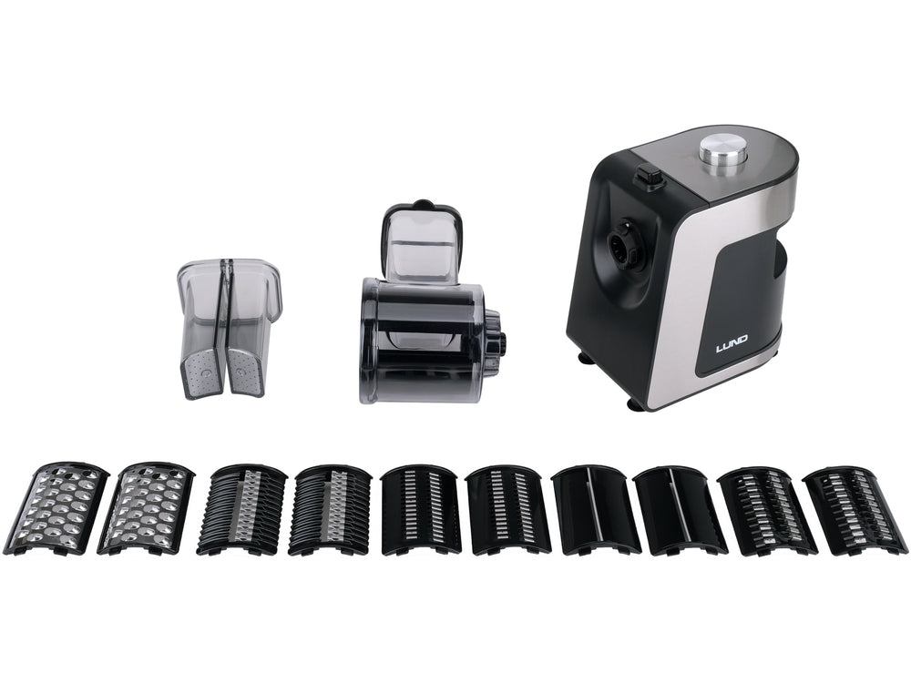 Elektrinė daržovių, vaisių trintuvė / pjaustyklė 250W, 5 peiliai (67831)