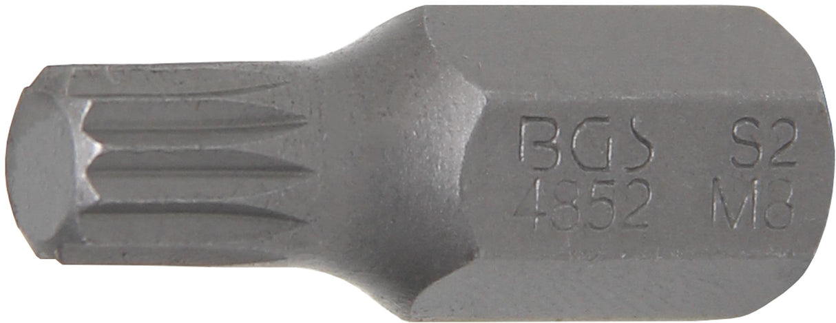 Бита | длина 30 mm | 10 mm (3/8") привод | spline (XZN) M8