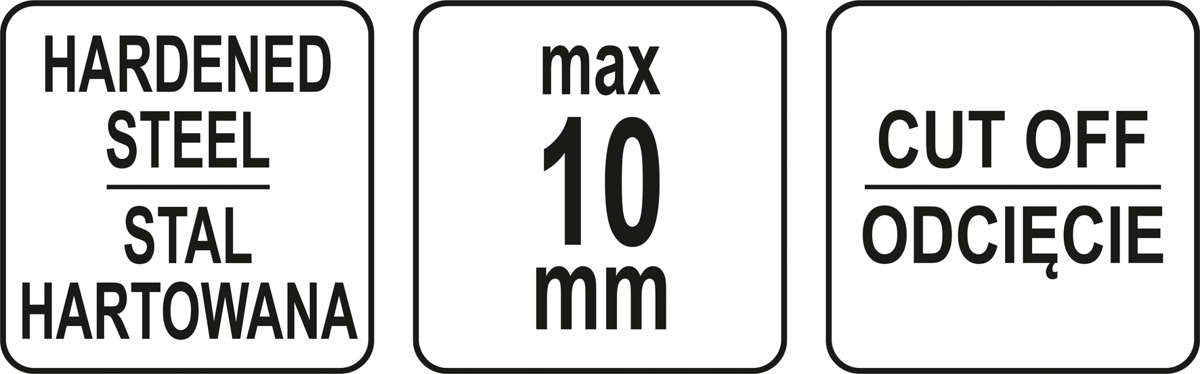 Įrankis pusašių gumų sąvaržoms (YT-06062)