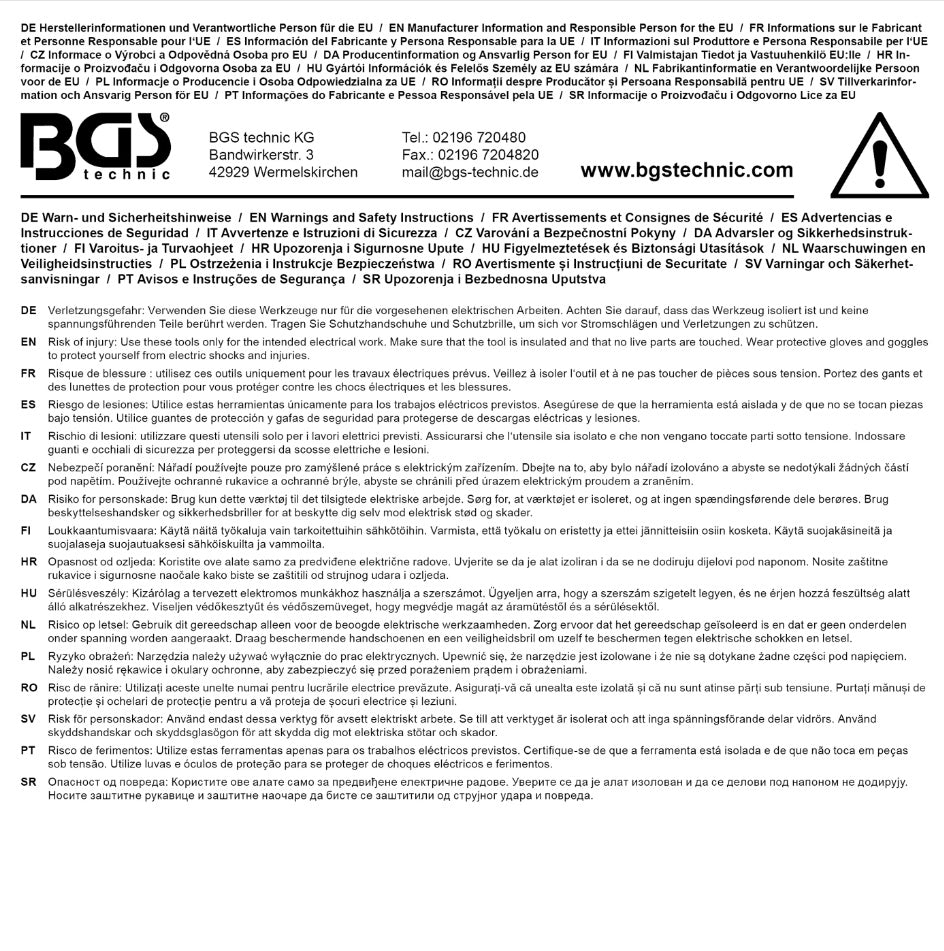 Atsarginės įvorės | iš BGS 60100 | 3 vnt.0 (60100-1)