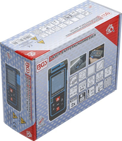 Lazerinis atstumo matuoklis | 60 m (8639)
