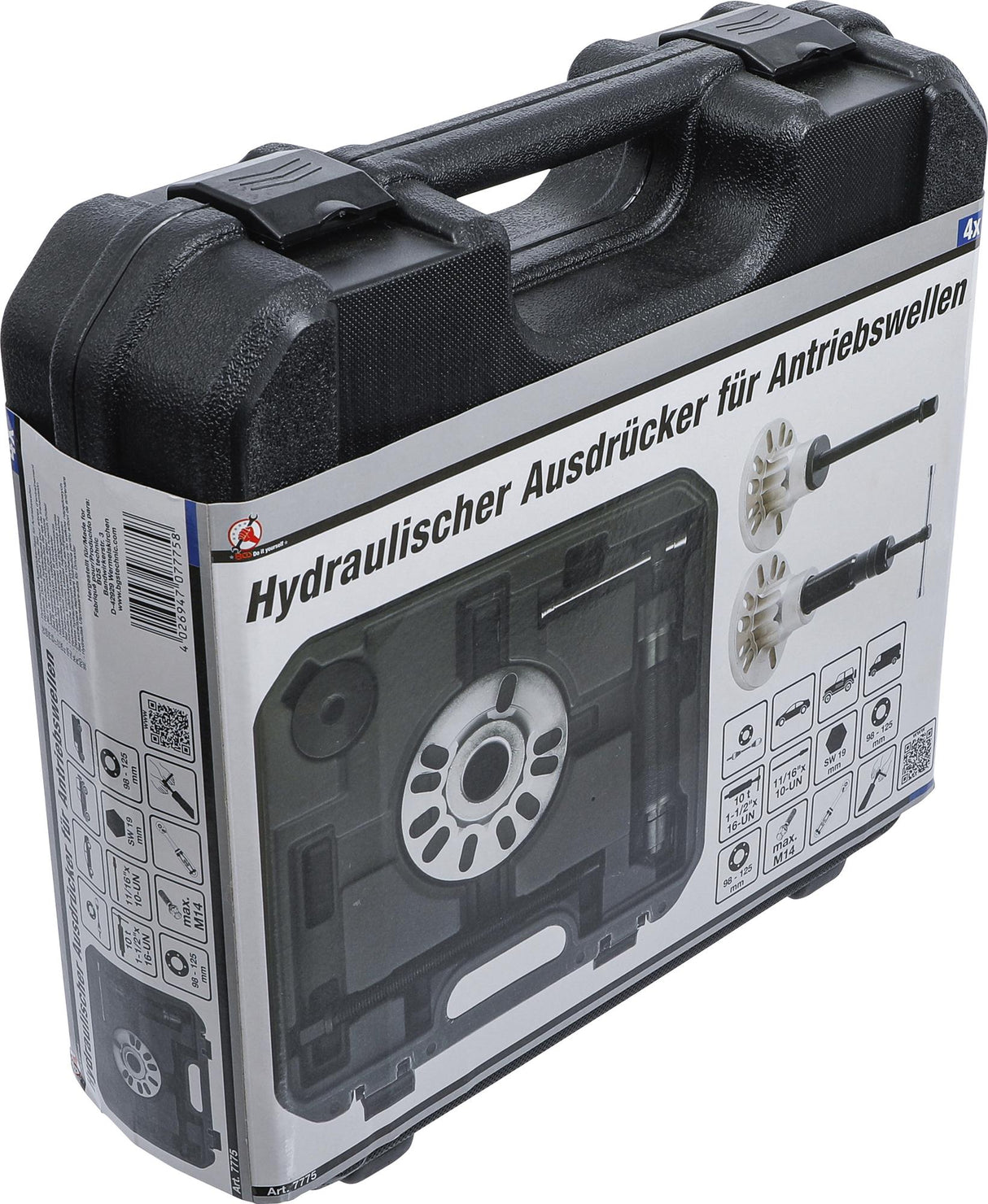 Hidraulinis pusašio nuėmėjų rinkinys | 98 - 125 mm (7775)