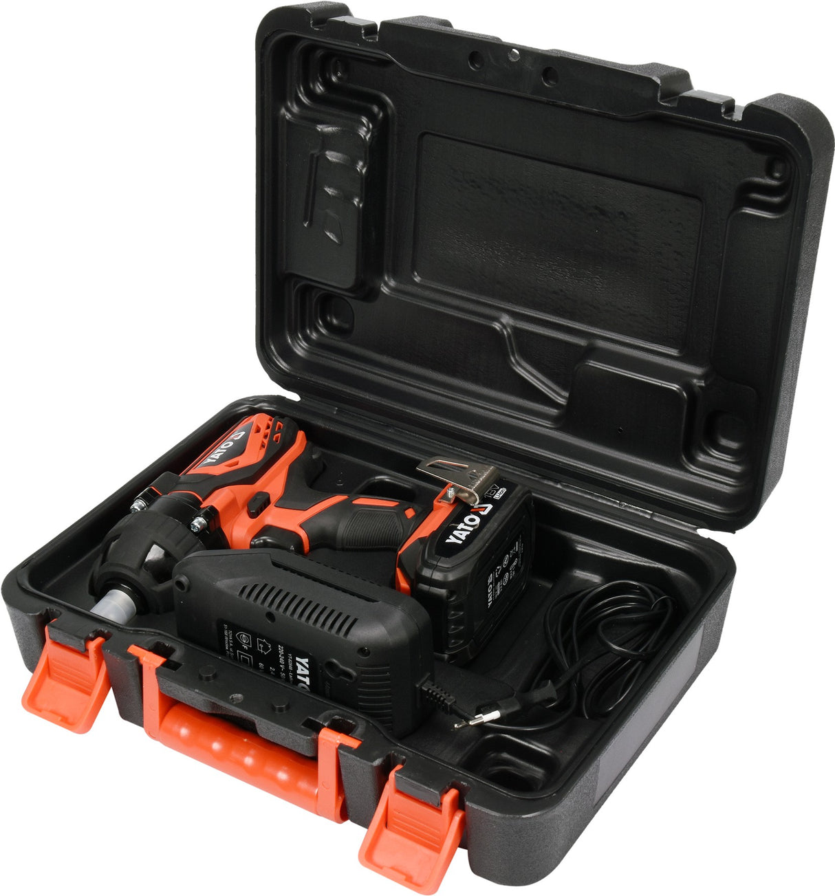 Akumuliatorinis smūginis veržliaraktis  | 12,5 mm (1/2") | 18V | 300 Nm 2,0AH (YT-82804)