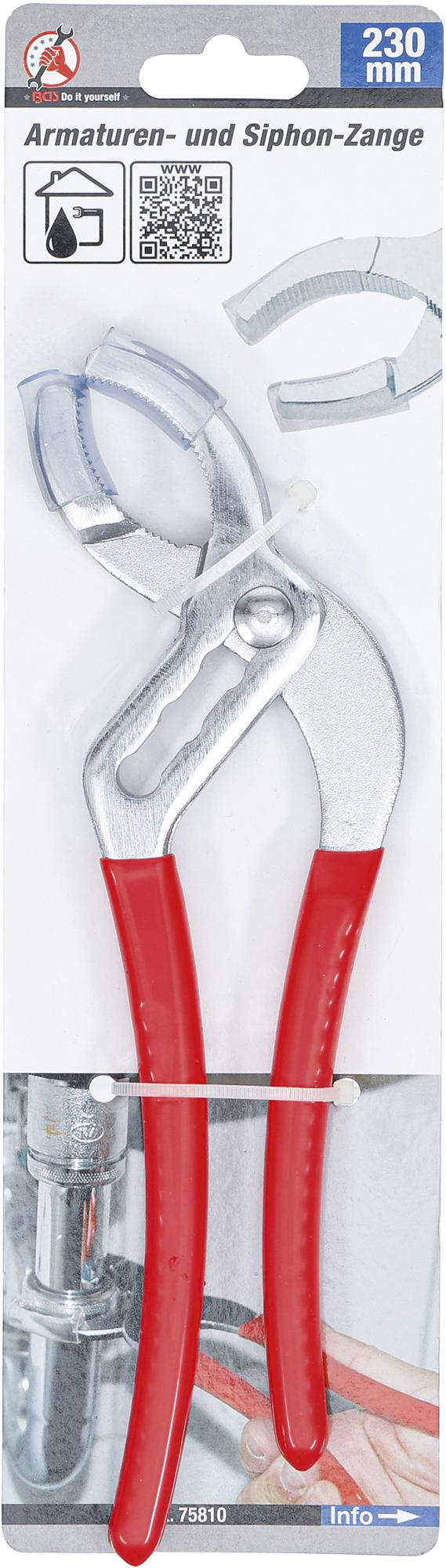 Sanitarinės / santechninės replės | 230 mm (75810)