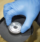 Greito fiksavimo veržlė | su dantukais | kampiniam šlifuokliui | M14 (LN003)