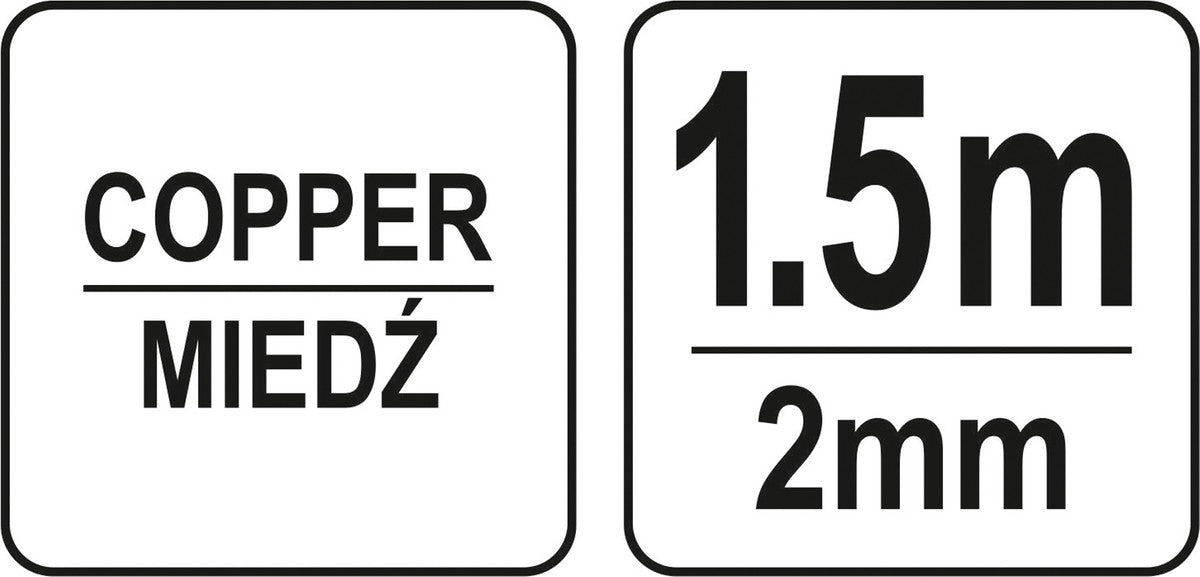 Pinta varinė juosta | 2,0 mm X 1,5 m (YT-82531)