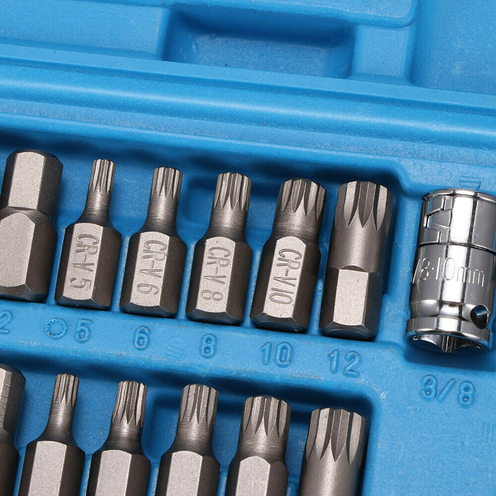 Antgalių rinkinys | plast. dėžutė | 40 vnt. (66410P)