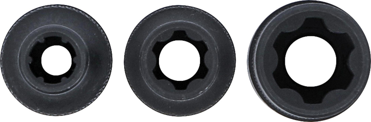 Galvučių rinkinys | Spline (Ribe) M6S, M8S, M12S | 3 vnt. (9336)