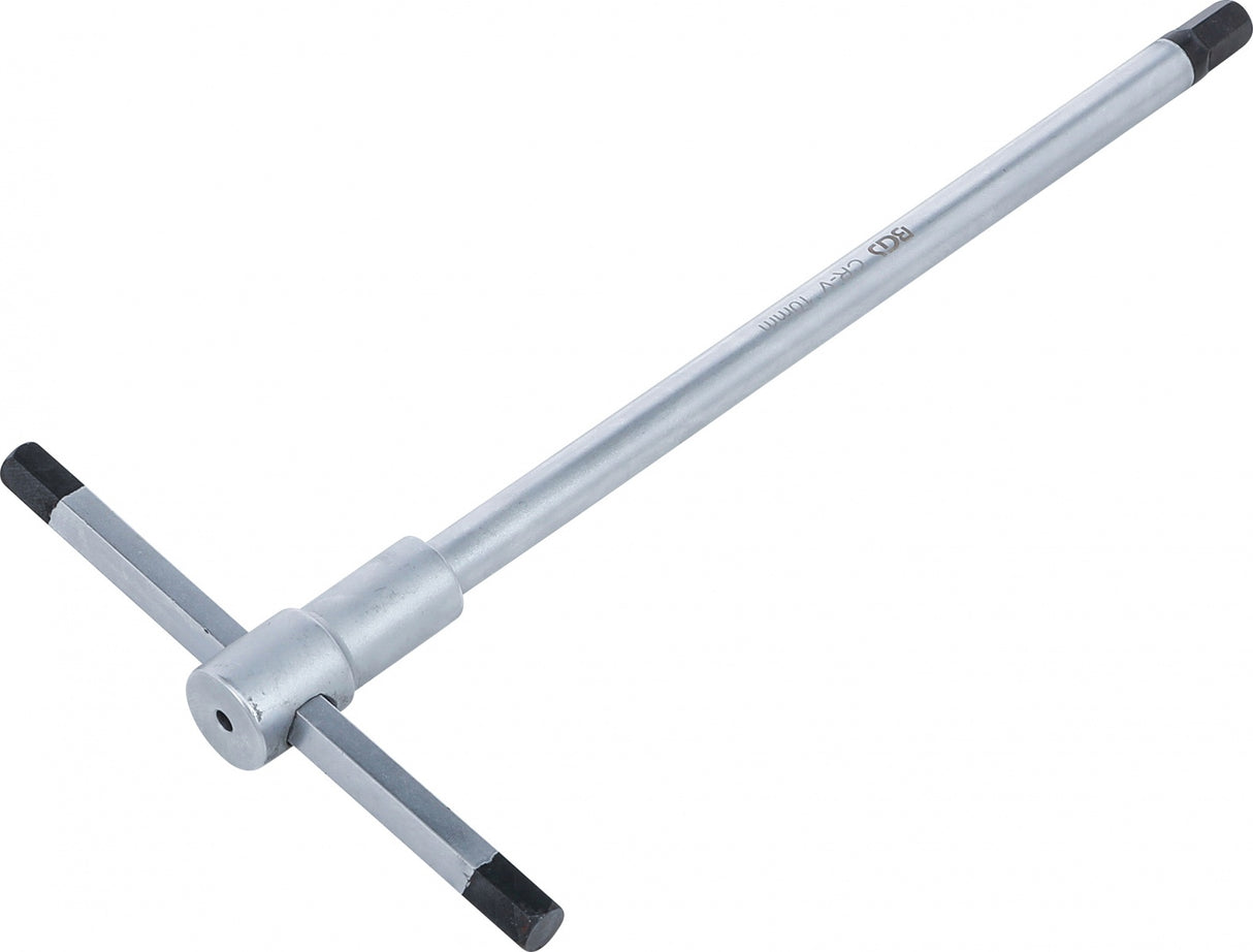 Atsuktuvas su slankiojančia T formos rankena | vidinis šešiakampis | 10 mm (6089)