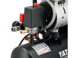 Air compressor silent | oil-free | 6L/0.8MPA/8BAR/116PSI/ 107l/min | 550 W (YT-23340)