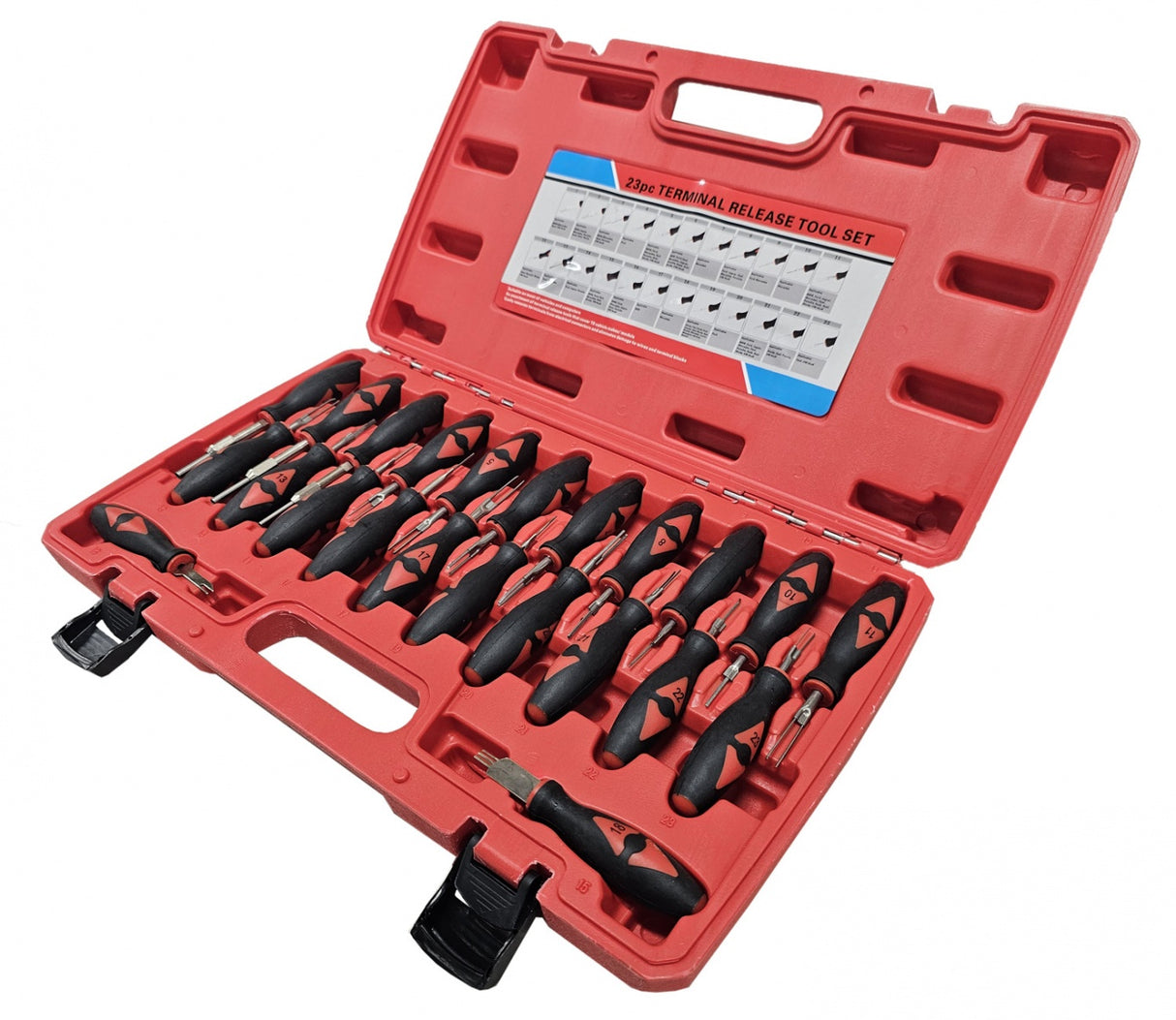 Laidų įrankių rinkinys | aušinimo jutikliams / laidynams / gnybtų blokams | 23 vnt. (TTS23)