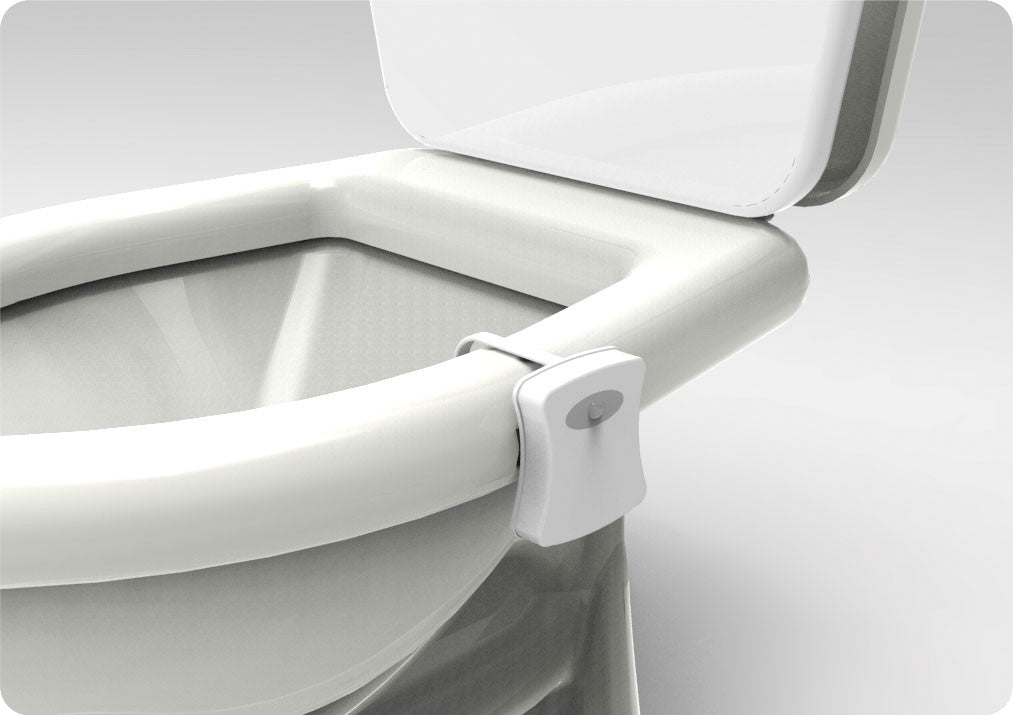 LED лампочка для унитаза с датчиком движения (8 режимов освещения)