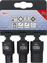 Galvučių rinkinys | Spline (Ribe) M6S, M8S, M12S | 3 vnt. (9336)