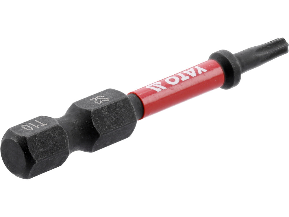 Antgaliai smūginiai | 6,3 mm (1/4") | S2 | T-Star (Torx) T10 | 2 vnt. (YT-78051)