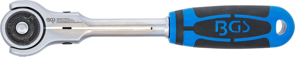 Terkšlinis raktas šarnyrinis 180° | smulkūs dantukai  | 12.5 mm (1/2") (114)