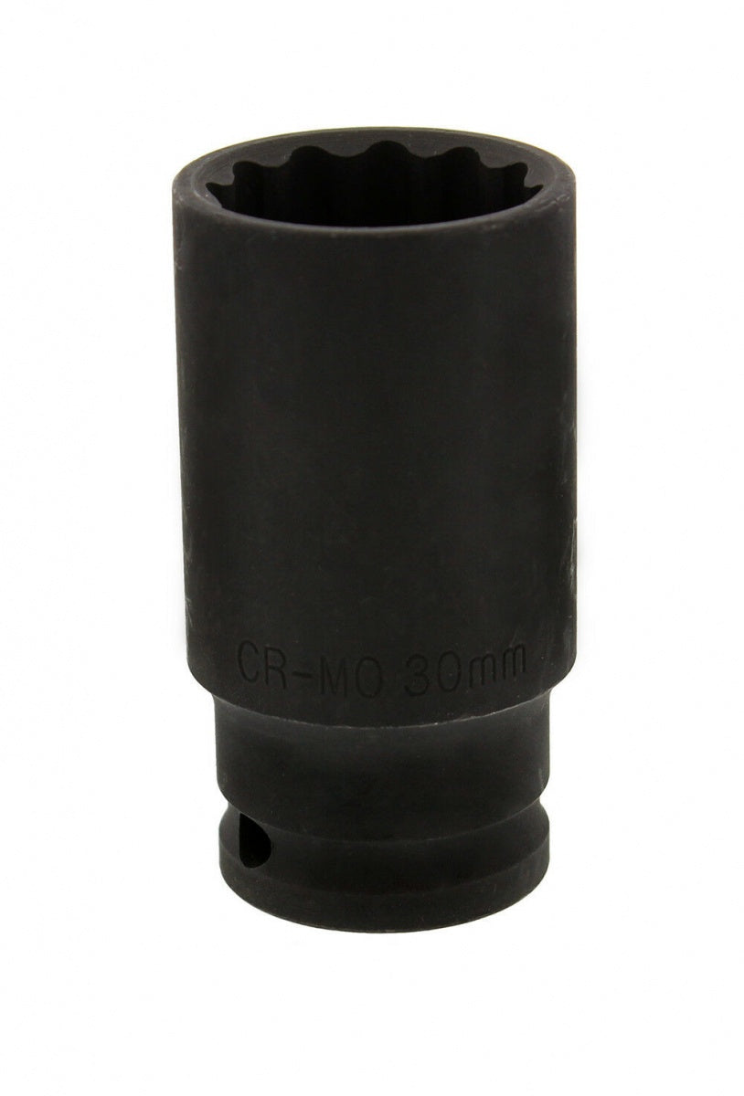 Galvutė ilga smūginė plonasienė 12 kampų | 12,5 mm (1/2") | 34 mm (KR121034)