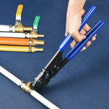 Nerūdijančio plieno sąvaržų užspaudimo replės | PEX CINCH | su rinkiniu (CH31)