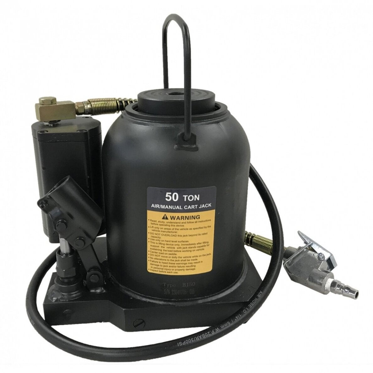 Pneumo hidraulinis domkratas | Heavy Duty | 245-475 mm | 50 t (BJ50)