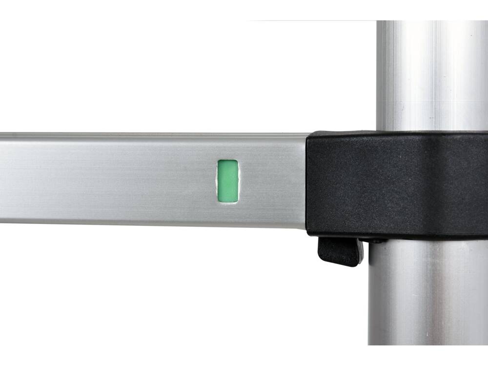 Kopėčios aliuminės teleskopinės | 13 laiptelių | 3.8 m (17701)