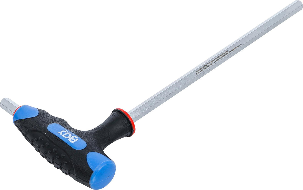 Atsuktuvas su T-rankenėle ir šonine geležte | hex šešiakampis 7 mm (4010-7)