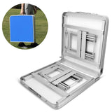 Sulankstomas stalas / prekystalis | aliuminis | kvadratinis vamzdis | reguliuojamas aukštis (LC02)