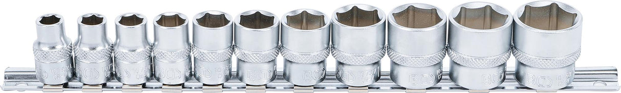 Galvučių rinkinys, šešiakampės | 10 mm (3/8") | 5/16" - 7/8 "| 11 vnt. (9110)