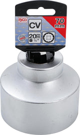 Galvutė 12-kampė | 20 mm (3/4") | 70 mm (7466)