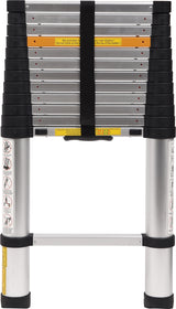 Kopėčios aliuminės teleskopinės | 13 laiptelių | 3.8 m (17701)