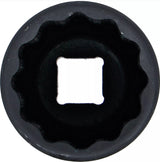 Galvutė ilga smūginė plonasienė 12 kampų | 12,5 mm (1/2") | 32 mm (5338)