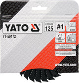 Diskas/freza medžiui 125mm, No1 (YT-59172)