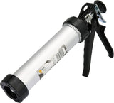 Pistoletas silikonui | aliumininis vamzdis (09160)