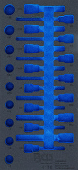 Įrankių dėklas 1/3, tuščias | 4116 pozicijai (4116-1)