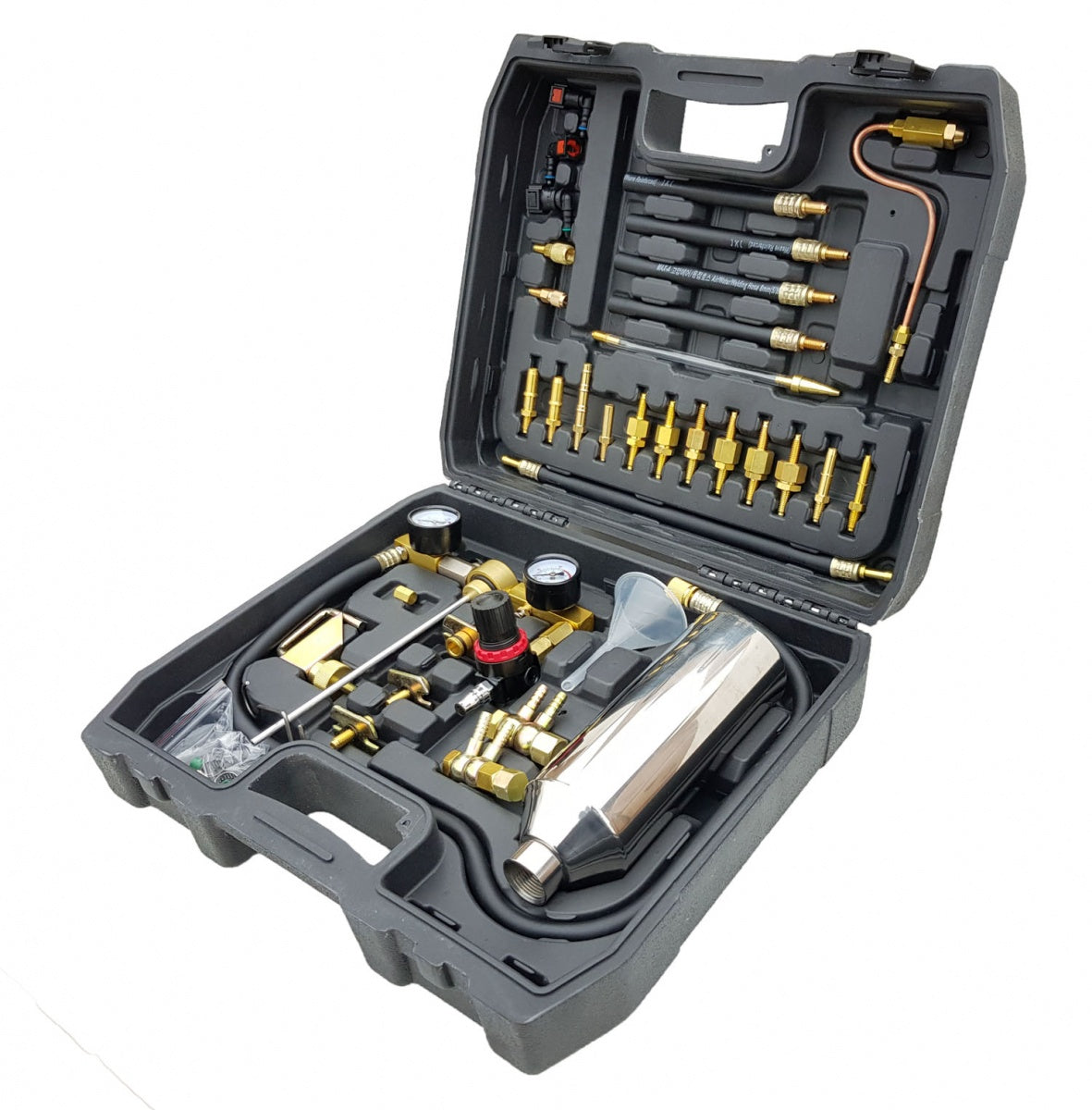 Degalų įpurškimo testeris ir purkštukų valymo įrankių rinkinys (H1103)