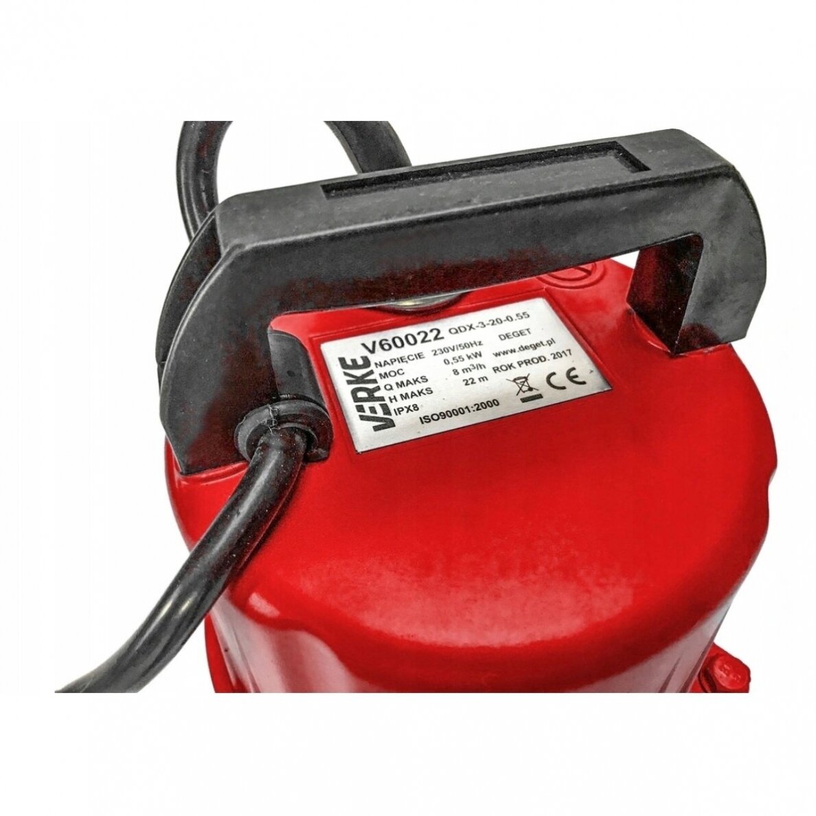 Panardinamas siurblys | su plūde | 550W | 1" (SK48023)