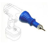 Priedas į grąžtą / kniediklis | 2.4 - 3.2 - 4.0 - 4.8 mm (406)