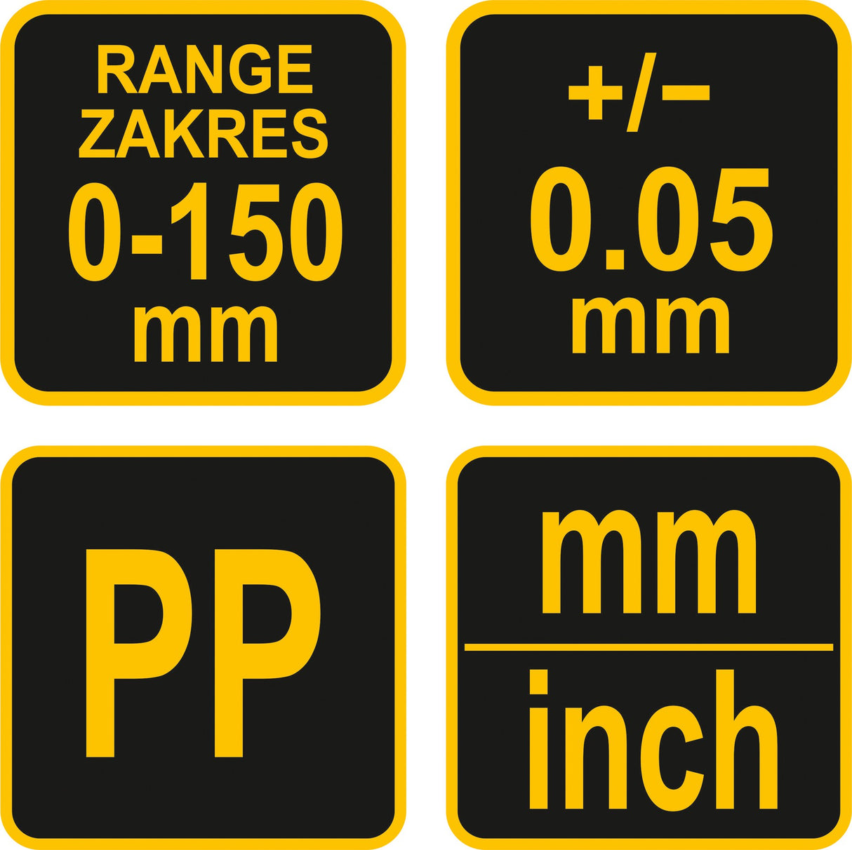 Slankmatis plastikinis | 0-150 mm (15120)