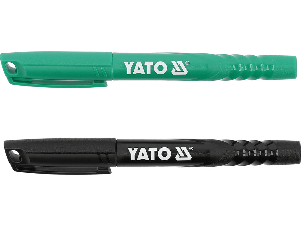 Techniniai markeriai | juodas + žalias | 2 vnt (YT-69300)