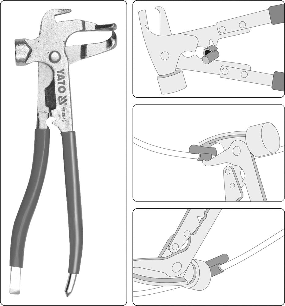 WHEEL BALANCE PLIERS (YT-0643)