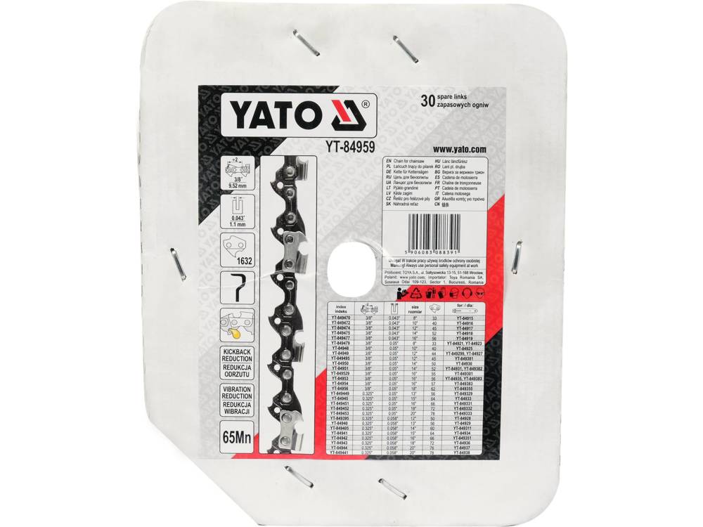 Grandinė pjūklui ant būgno | 3/8" 1632 0.043" (YT-84959)